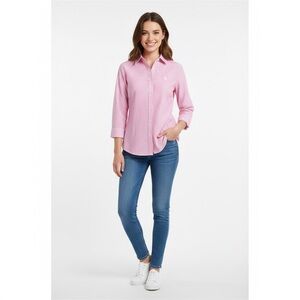 Ralph Lauren Pink Striped Shirt